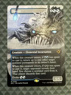 MTG Deceit #0293 Borderless Mythic Lorwyn Eclipsed (ECL) - Image 2