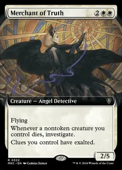 Merchant of Truth - Extended Art NM, English MTG Commander: Murders at Karlov Ma - Image 1