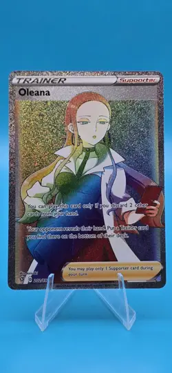 Pokemon OLEANA 202/192 Rainbow (2020 Rebel Clash) NM/Near Mint B13 - Image 1