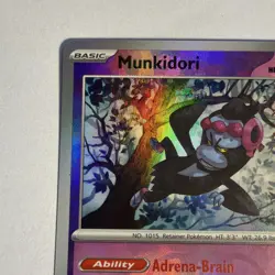 Pokemon TCG 044/131 Munkidori - Prismatic Evolutions Master Ball NM - Image 2