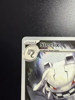 Steelix IR 150/132 Mega Evolution Pokemon TCG Illustration Rare NM - Image 3