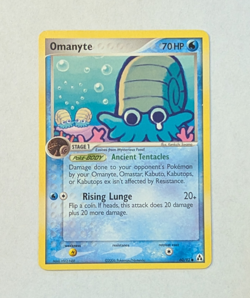 Omanyte 60/92 Legend Maker Regular Common Vintage Pokemon ICONIC LP+ - Image 1