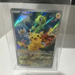 The Pokemon Company Pikachu 027 SV: Scarlet & Violet Promo Holo EN 60HP - Image 1