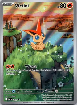 Victini 208 Holo Promo Scarlet & Violet Promo Pokemon Near Mint - Image 1