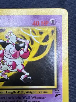 Mr. Mime 27/130 Pokemon Base Set 2 Rare HP-DMG - Image 5