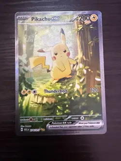 Pikachu ex 276/217 Special Illustration Rare Pokemon Ascended Heroes Pack Fresh - Image 2