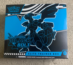 Black Bolt ETB Elite Trainer Box New Factory New Sealed - Pokemon TCG - Image 1