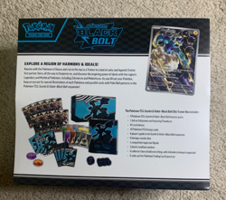 Black Bolt ETB Elite Trainer Box New Factory New Sealed - Pokemon TCG - Image 2