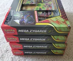Pokemon TCG Perfect Order Mega Zygarde EX Premium Collection Lot of 4 - Image 4