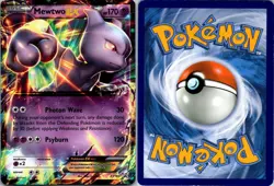 Mewtwo EX XY183 XY Promo Pokemon TCG Holo P MP - Image 3