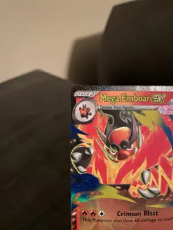 Mega Emboar EX 031/217 Holo Full Art EN 380 HP Stage 2 5ban Graphics - Image 4