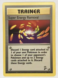 Super Energy Removal NM Base Set 2 108/130 Pokemon TCG Regular - Image 1
