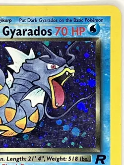 Dark Gyarados MP 8/82 Unlimited Team Rocket Pokemon TCG Holo - Image 4