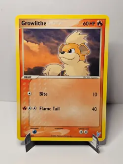 Growlithe [4/12] {Ex Trainer Kit 2: Plusle & Minun} Pokemon 2006 - Image 1