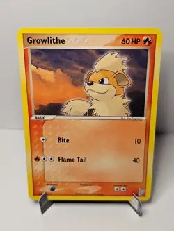 Growlithe [4/12] {Ex Trainer Kit 2: Plusle & Minun} Pokemon 2006 - Image 2