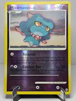Misdreavus [91/130] {Diamond and Pearl} Reverse Holo Pokemon 2007 - Image 4