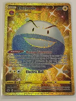 2021 Pokemon SWSH Chilling Reign Electrode #222/198 - Image 1