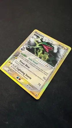 Rayquaza Holo Rare EX Delta Species 13/113 Pokemon #13 MP - Image 3