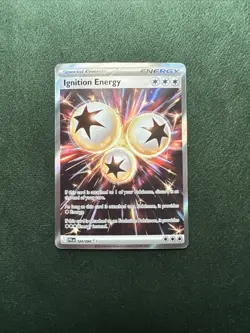Pokemon TCG - Ignition Energy ENG Ultra Rare Art Phantasmal Flames 124/94 - Image 1