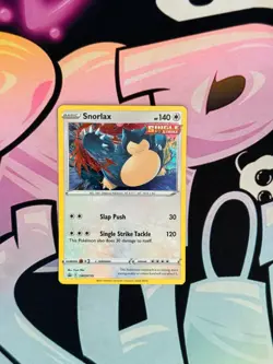 Snorlax SWSH119 Ultra Rare Holo Black Star Promo Pokemon TCG - Image 2