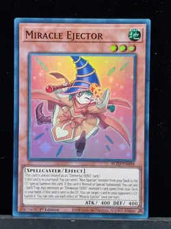 Miracle Ejector Super Rare 1st Edition Yu-Gi-Oh BLZD-EN098 Near Mint (B) - Image 1