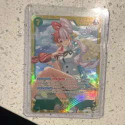 Bandai Uta OP02-120 Special Alternate Art Foil Character 8000 Power - English - Image 1