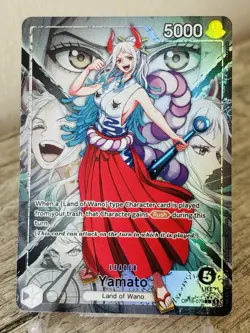 One Piece TCG OP16-079 Yamato Alt Art Leader The Time Of Battle English - Image 1