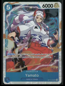 One Piece Yamato SR OP13 OP13-054 Foil NM - Image 1