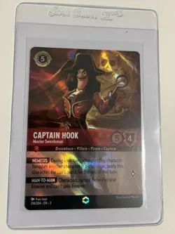 Captain Hook Master Swordsman Enchanted #214/204 [Disney Lorcana] - Image 1