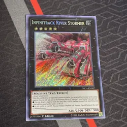 Infinitrack River Stormer INCH-EN007 Secret Rare 1st Edition Yu-Gi-Oh! - Image 2