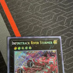 Infinitrack River Stormer INCH-EN007 Secret Rare 1st Edition Yu-Gi-Oh! - Image 3