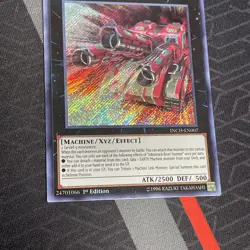 Infinitrack River Stormer INCH-EN007 Secret Rare 1st Edition Yu-Gi-Oh! - Image 4