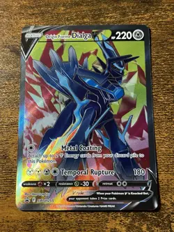 Origin Forme Dialga V SWSH255 SWSH Sword & Shield Promo Card Holo - Image 1