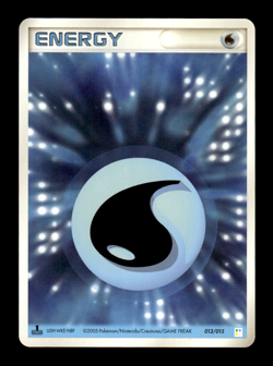 Water Energy 013/015 1st Ed Bulbasaur Quarter Deck Japanese Pokemon Card ~ MP - Image 1