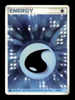Water Energy 013/015 1st Edition Water Research Tower Japanese Pokemon Card ~ MP - Image 1