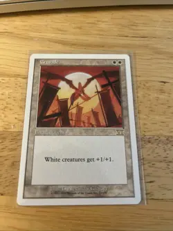 Magic: The Gathering Crusade Card White Enchantment 6th Edition - Image 1