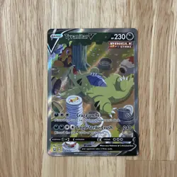 Tyranitar v Single Strike Alternate Full Art Battle Styles Card 155/163 - Image 1