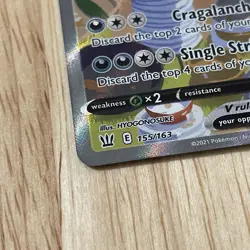 Tyranitar v Single Strike Alternate Full Art Battle Styles Card 155/163 - Image 3