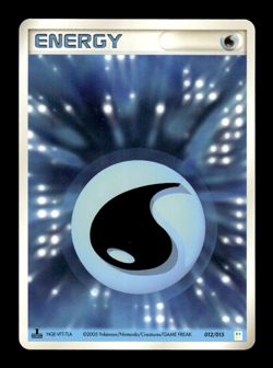 Water Energy 012/015 1st Ed Bulbasaur Quarter Deck Japanese Pokemon Card ~ MP - Image 1