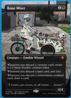 Bone Miser Special Guests MINT Extended / Full Art CARD (502708) ABUGames - Image 1