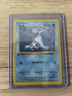 Pokemon TCG Seel Base Set, 1st Edition Uncommon Card 41/102 - Image 1