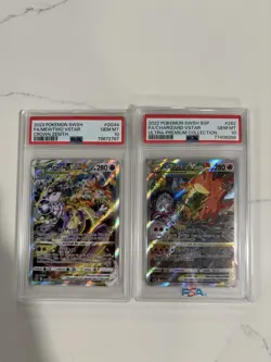 Mewtwo VSTAR Full Art Holo Promo Card GG44/GG70 Charizard VSTAR SWSH262 PSA10 - Image 1
