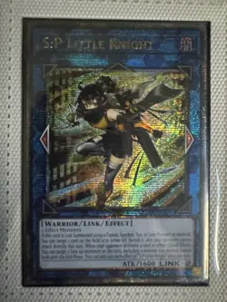 Yugioh S:P Little Knight Quarter Century Secret Rare AGOV-EN046 1st Edition - Image 1