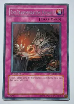 YuGiOh - The Transmigration Prophecy - STON-EN054 1st Edition - Rare - LP - Image 1