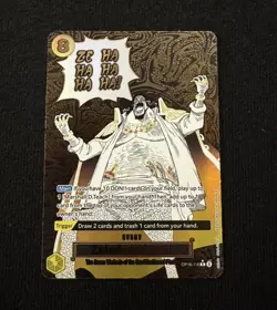 Bandai One Piece CCG Zehahahahaha! OP16-116 Event Marshall D. Teach Eng - Image 1
