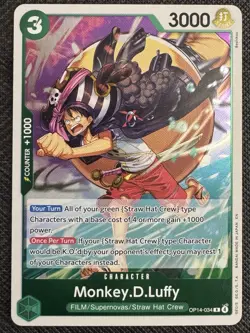 Monkey.D.Luffy | OP14-034 NM | Rare | One Piece TCG - Image 1