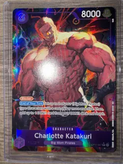 OP11-067 Charlotte Katakuri a Fist of Divine Speed Super Rare Alt Art One Piece - Image 1