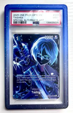 Tashigi SP PSA 9 - One Piece OP12 Legacy of the Master OP06-050 English - Image 1