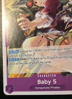 Baby 5 OP14-072 Uncommon The Azure Sea's Seven One Piece Card Game - Image 4