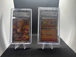 Blaziken 2 Card CGC 10 Slab Lot Pokemon TCG Glory Of The Rocket Gang Japanese - Image 1